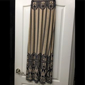 Printed Maxi Skirt